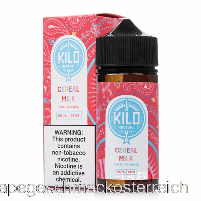 Getreidemilch - Kilo Revival - 100ml 0mg Vape Geschmack